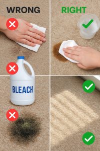 Common Carpet Cleaning Mistakes
