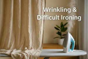 Crease Retention and Wrinkle Resistance