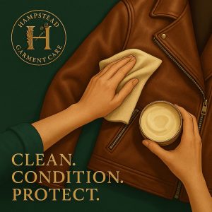 The Ultimate Guide to Leather Jacket Care: Cleaning, Storage, and Restoration Tips | Hampstead Garment Care 2 How to Clean a Leather Jacket Safely