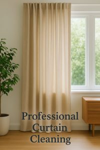 Professional Curtain Cleaning in London.