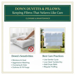 Down Duvets — A Structure That Can Collapse