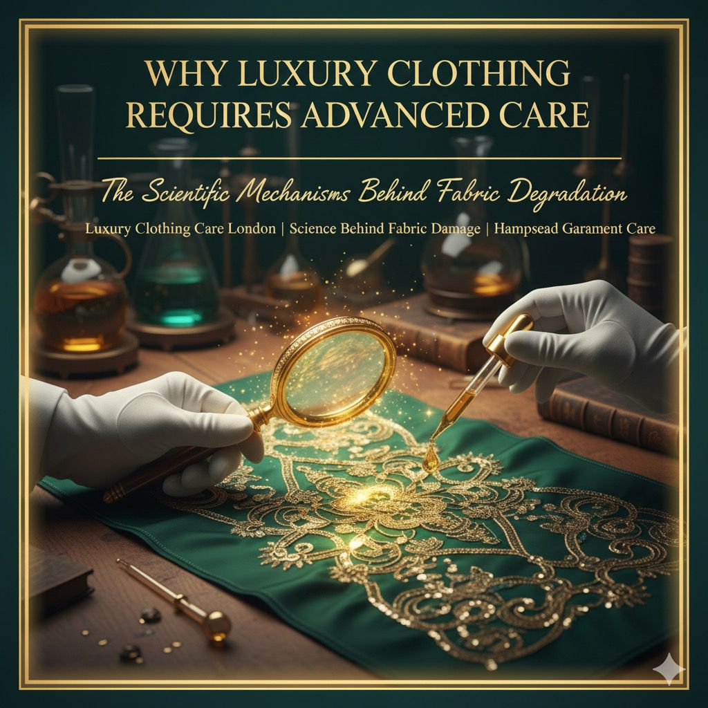 Luxury Clothing Care London Science Behind Fabric Damage Hampstead Garment Care