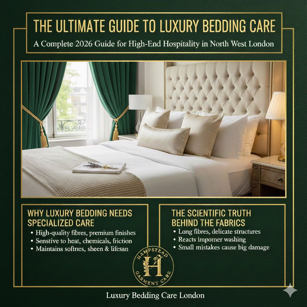 Luxury Bedding Care London 2026 | Silk