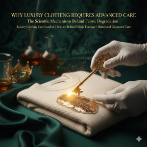 Why Luxury Clothing Requires Advanced Care – The Scientific Mechanisms Behind Fabric Degradation