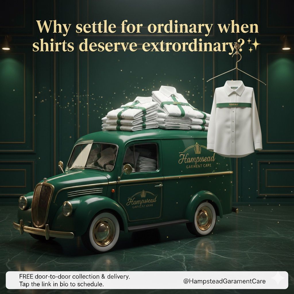 Premium Laundry and Shirt Service in Hampstead | Hampstead Garment Care