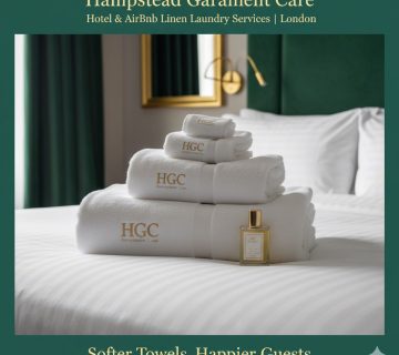 Hotel & Airbnb Linen Laundry Services London