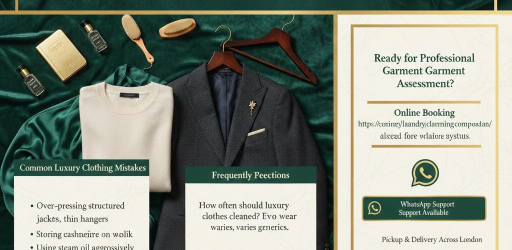 Luxury Garment Care Hampstead Cleaning Frequency Guide