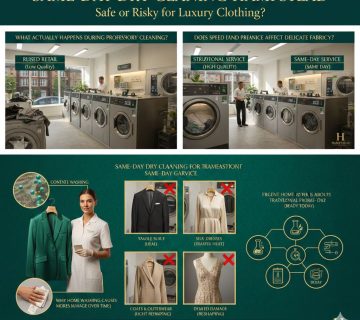 Same-Day Dry Cleaning Hampstead Safe Luxury Garment Care