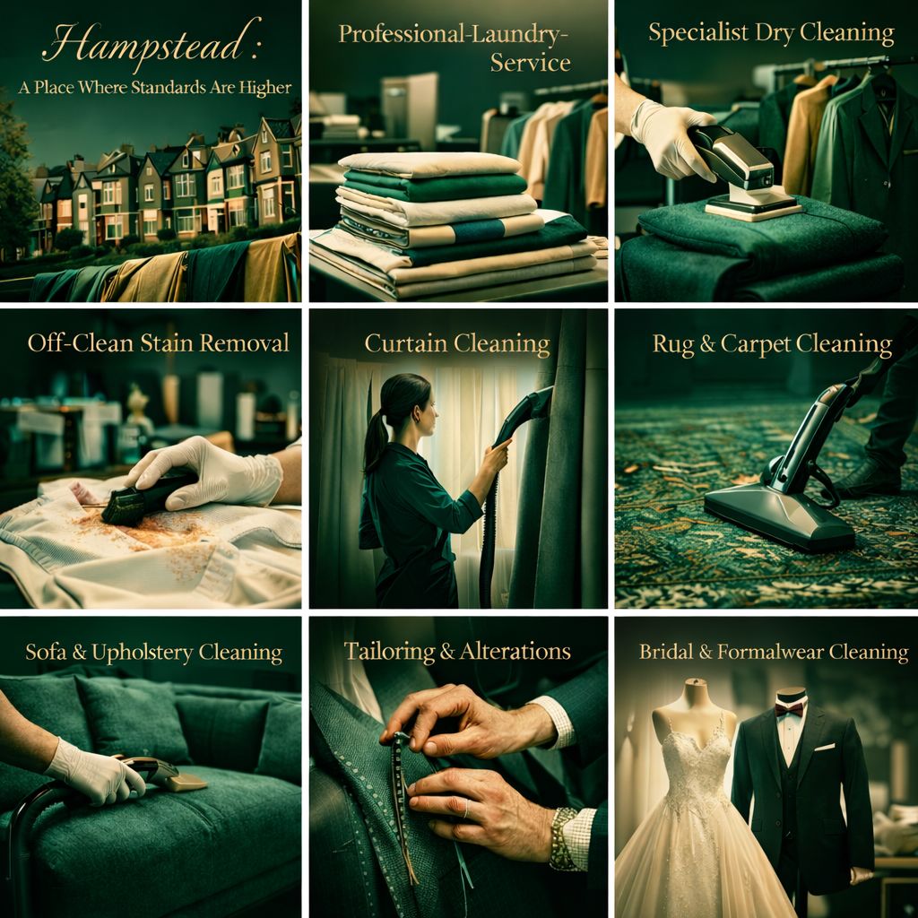 Hampstead Garment Care London | Luxury Laundry, Dry Cleaning & Repairs